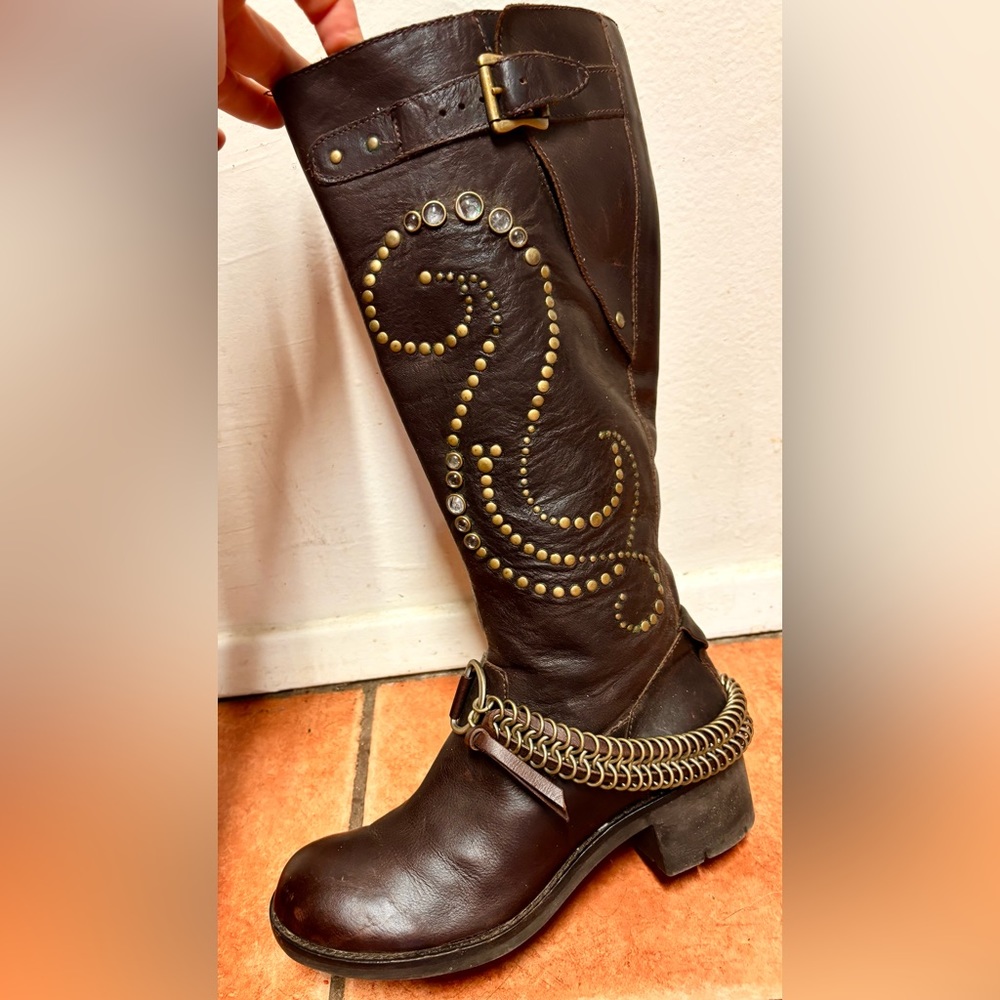 Leather Boots